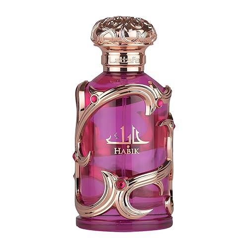 Habik For Women by Lattafa Perfumes – Eau de Parfum 100ml – Long Lasting Floral Fruity Scent for Women – Elegant, Musky, Sweet – Arabian Luxury Perfume Gift for Her