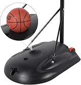 Yaheetech Portable Basketball Hoop Height Adjustable Freestanding Stand 217-277 view 8