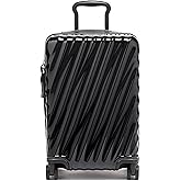 TUMI - 19 Degree International Expandable 4 Wheeled Carry-On - Hard Shell Suitcase - 21.8" X 14.0" X 9.0" - Black