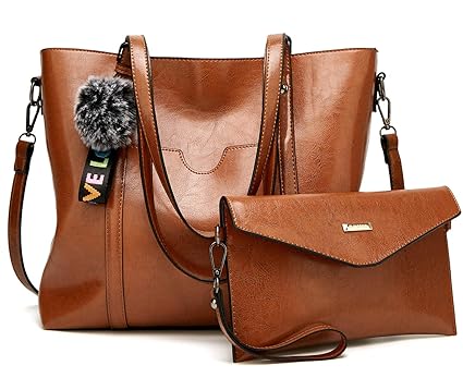 SIFINI SIFINI Women Top Handle Satchel Handbags Style Soft Leather Work Tote Purse Shoulder bag