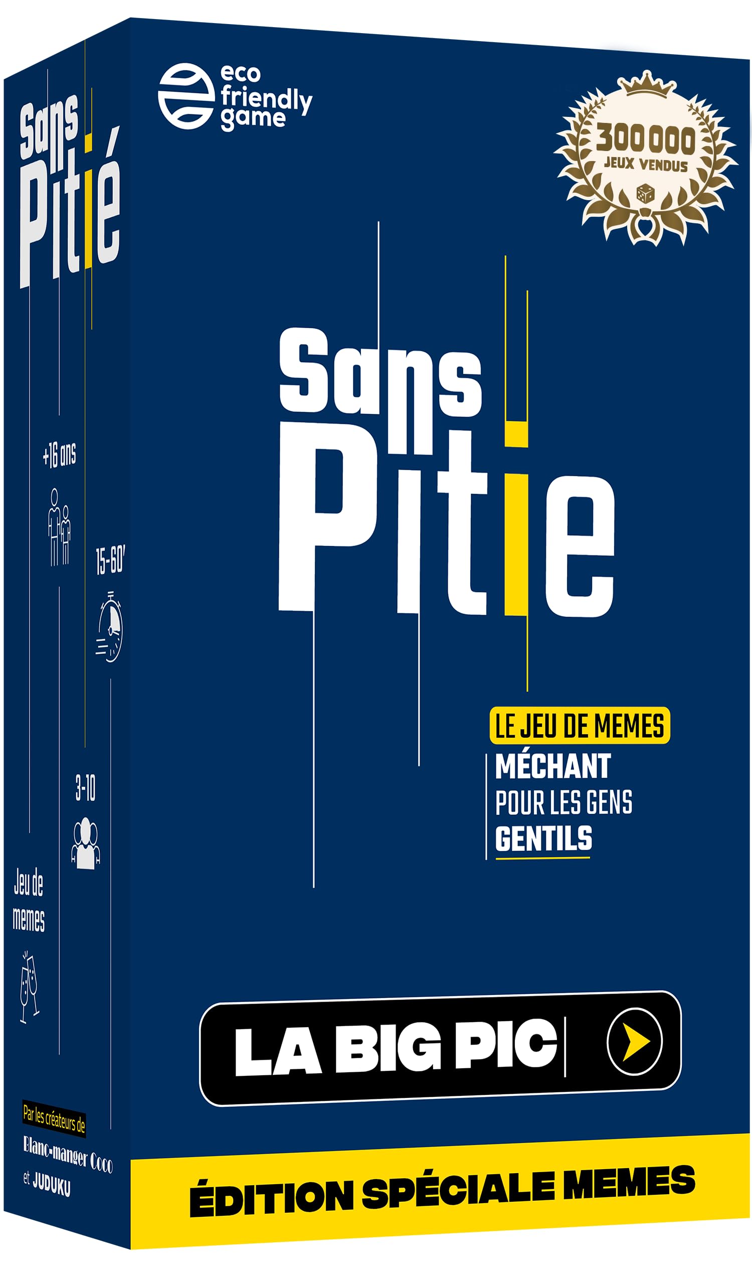 Sans Pitié Games La Big Pic - Memes Special Edition - by Blanc Manger Coco et Juduku - Party Game
