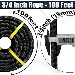 3/4 Inch Arborist Tree Pulling Rope - 100 Feet Tree