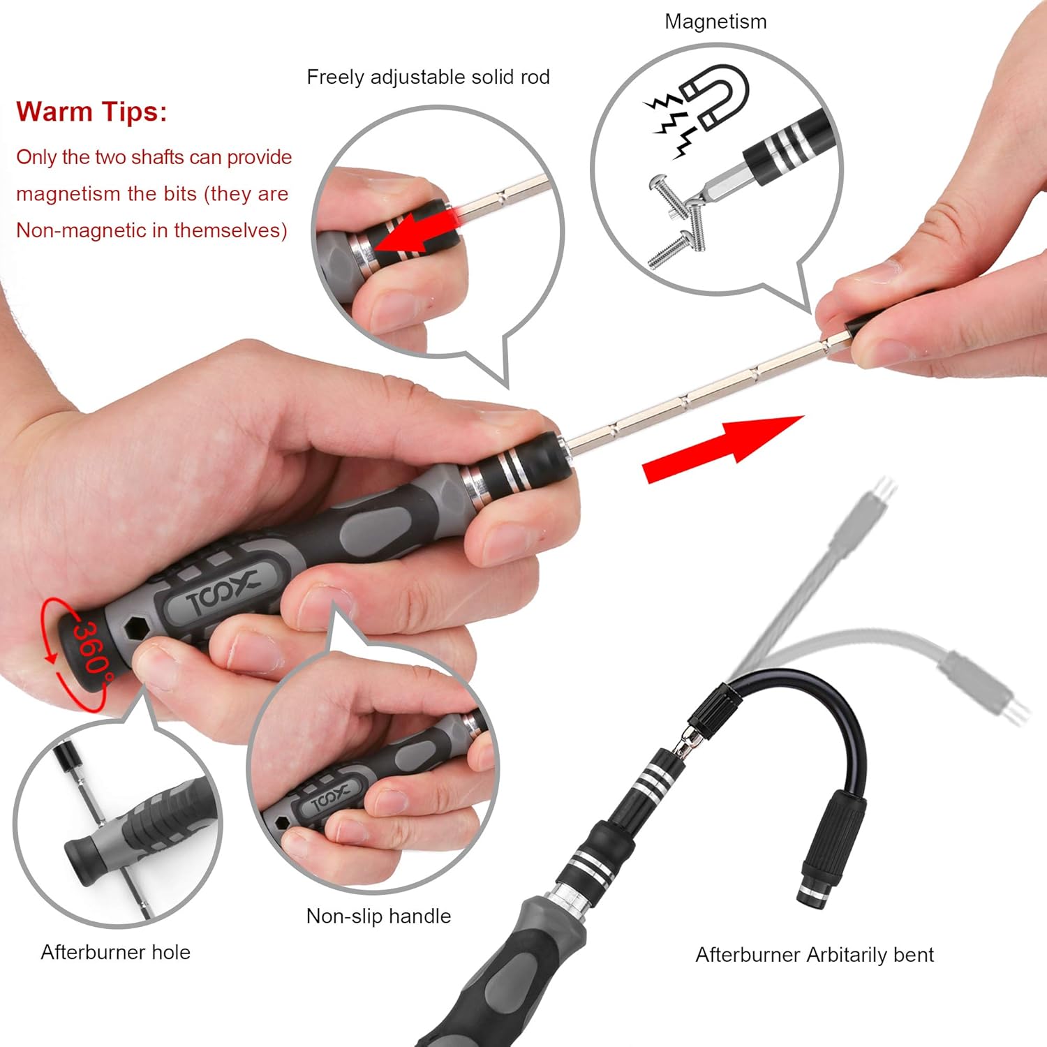 XOOL 107 in 1 Precision Set with Magnetic Driver Kit, Professional Electronics Repair Tool Kit with Portable Oxford Bag for Repair Cell Phone, iPhone, iPad, Watch, Tablet, PC, MacBook: Computers & Accessories