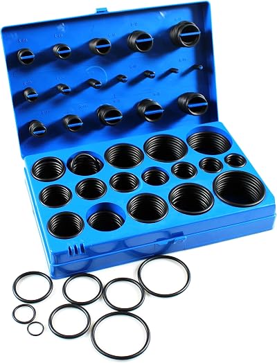 HFS(R) 419pc Metric Universal O-Ring Assortment Kit Automotive Seal Rubber