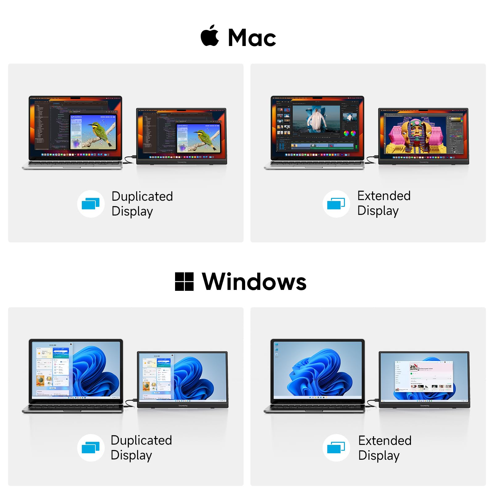 Portable Monitor, 15.6