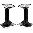 Black Boar ATV Rear Lounger Foot Pedestal - Durable Powder-Coated Cast Aluminum Design & Perforated Surface for Firm Foot Hold - Mounts to Most ATV Footboards - 8-3/8” (H) x 4” (W) - Set of 2 (66017)