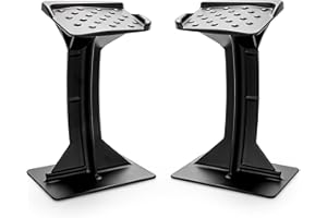 Black Boar ATV Rear Lounger Foot Pedestal - Durable Powder-Coated Cast Aluminum Design & Perforated Surface for Firm Foot Hold - Mounts to Most ATV Footboards - 8-3/8” (H) x 4” (W) - Set of 2 (66017)