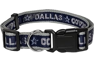 Pets First NFL DOG COLLAR Dallas Cowboys Pet Collar, Medium