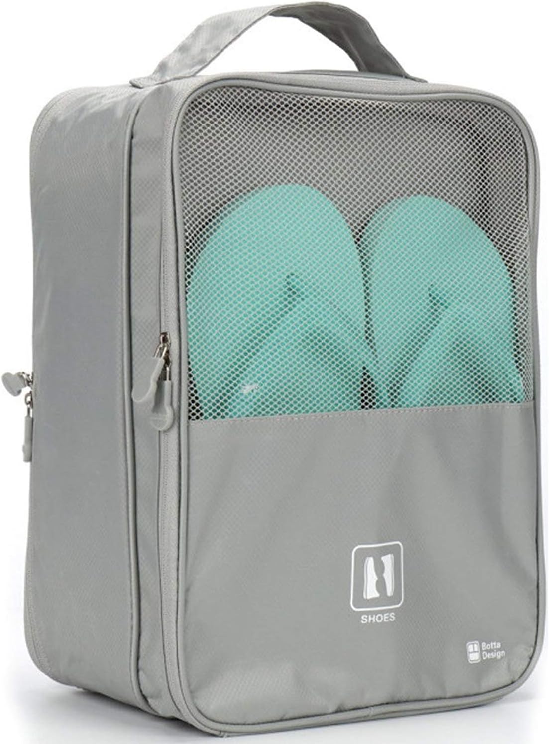 Yellow Leaf Products Metal, Polyester & Rubber Shoe Bag (Multicolored)