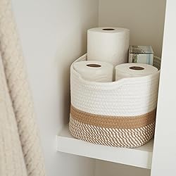 Stylish Cotton Rope Storage Basket For Dog