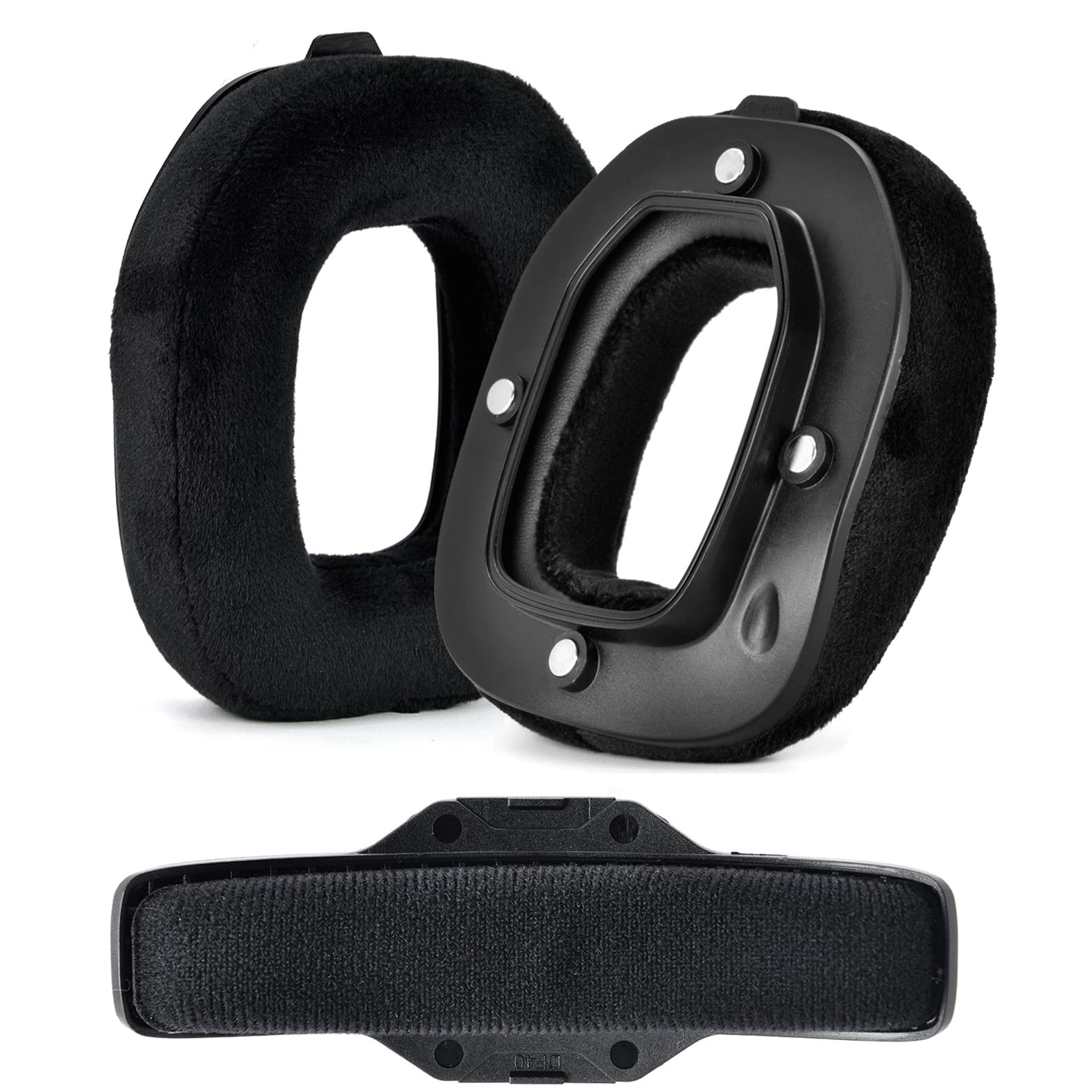 XBERSTAR Astro A40TR Headphones Headband & Ear Pads with Memory Foam (Black)