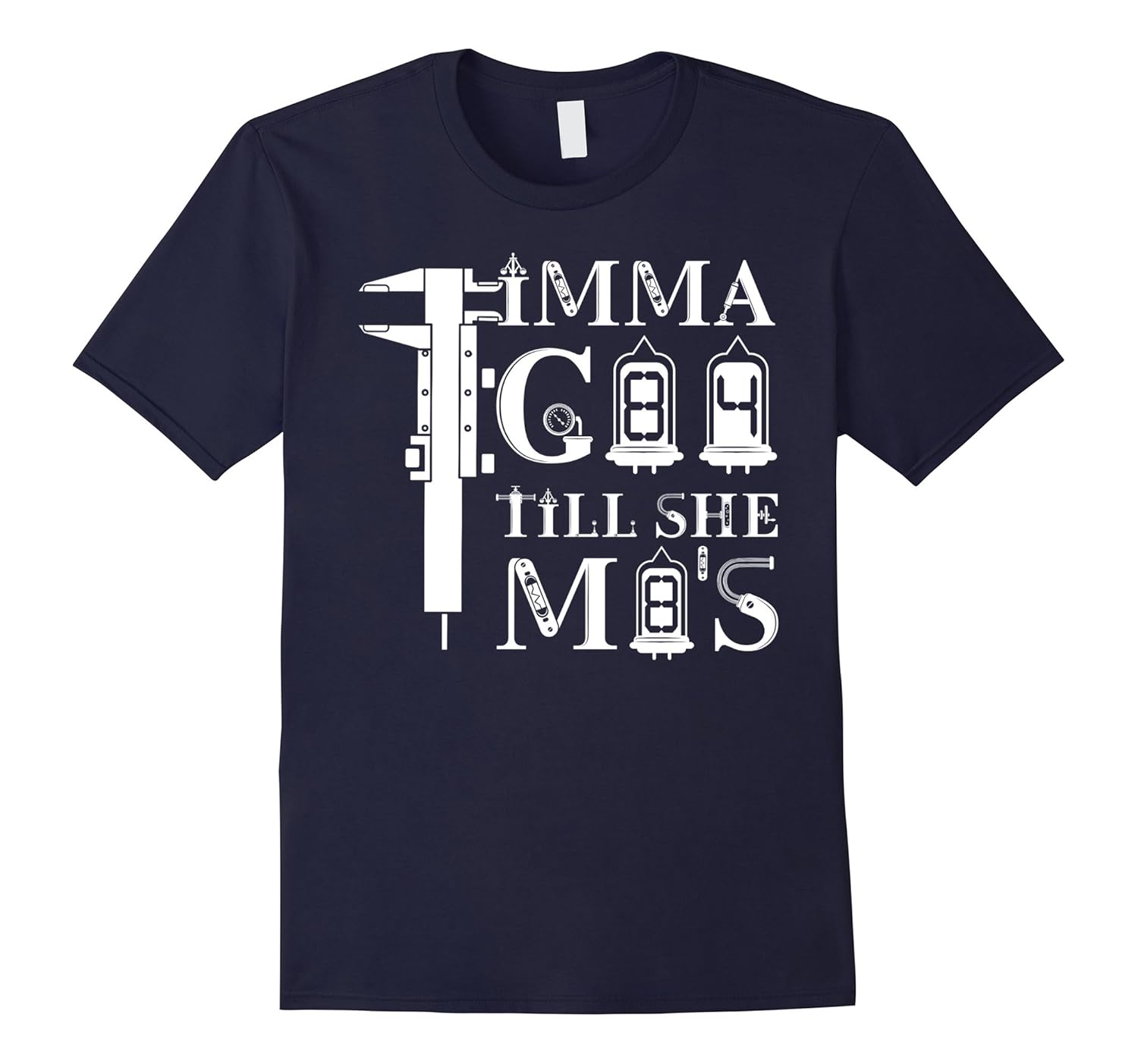 IMMA G84 TILL SHE M8'S T SHIRT-FL