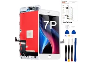 LMQ for iPhone 7 Plus Screen Replacement A1784, A1785, A1661,5.5 Inch 3D Touch LCD Digitizer Display for iPhone 7 Plus,with Repair Tools Kit