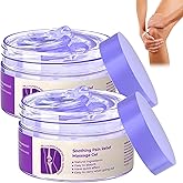 2 PCS Joint Gel Purple Gel,Soothing Pain Relief Massage Cream,Full-Body Joint Effective Soothes for Knees, Lumbar, Hands, Neck and Shoulders