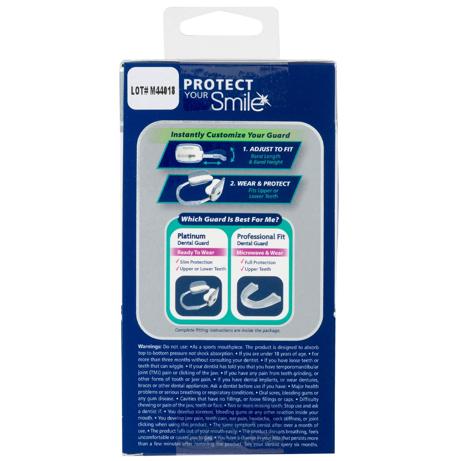 DenTek Platinum Ultimate Comfort Nighttime Dental Guard : Beauty