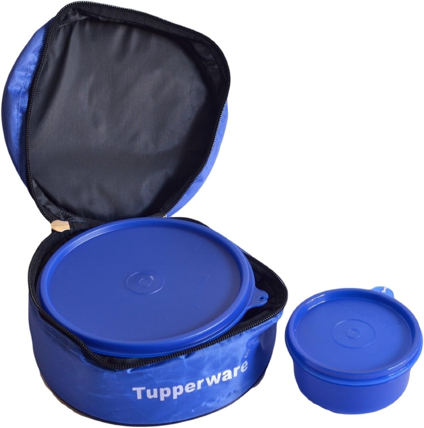 tupperware lunch box with bag