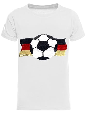 BEZLIT Jungen T-Shirt Pailletten EM2020 Deutschland 22513