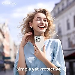 ORNARTO Compatible with iPhone 15 Pro Max Case