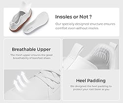 AIRHAS Men's Barefoot Shoes Zero Drop Workout
