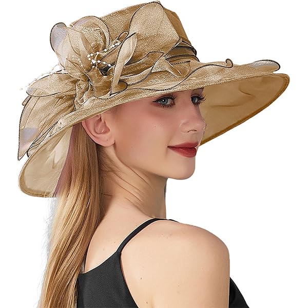 1554 Derby Hat For Women 20s 50s Vintage Fascinator With Headband And Clip Fascinators Pillbox Hats for Women -1920s 50s Kentucky  main image 4