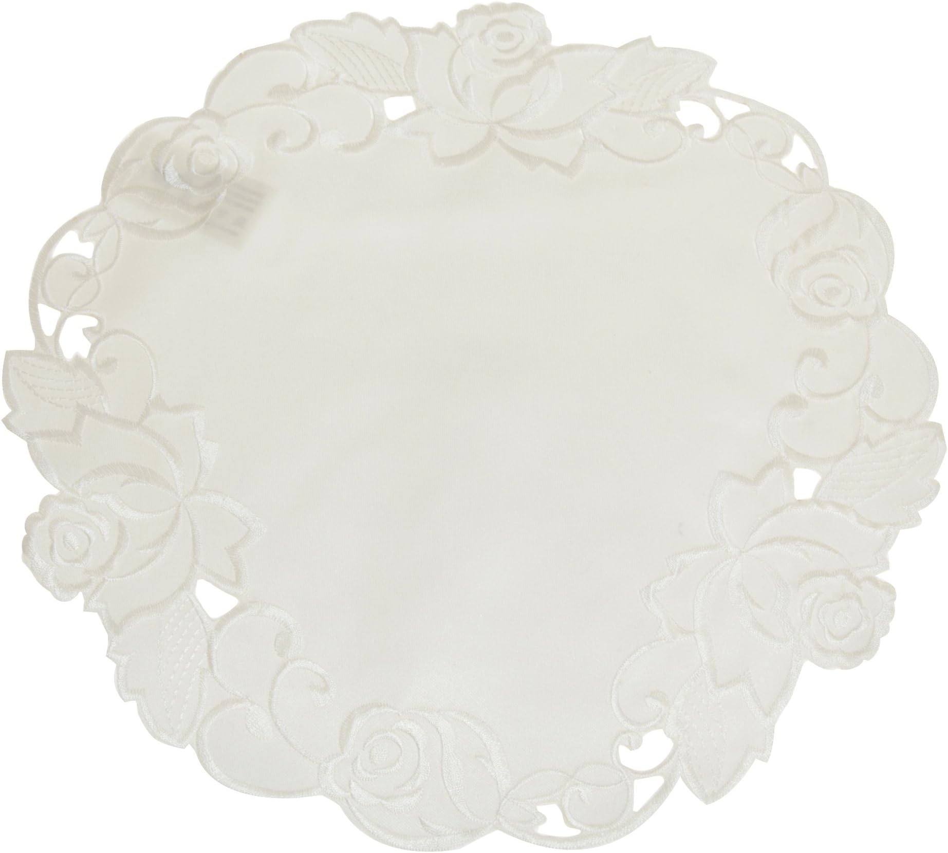 Emma Barclay Fine Dining Collection Round Rose Doily