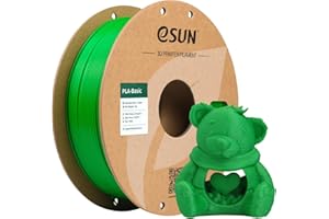 eSUN PLA Basic Filament 1.75mm, 1KG Spool (2.2 LBS) High Speed Printing 3D Printer PLA Filament,Designed for Fast Printing, Green