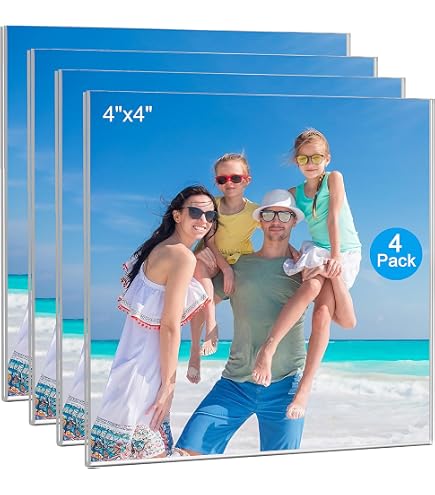 Amazon.com - MCS Acrylic Magnetic Picture Frame For 4x4 Photos