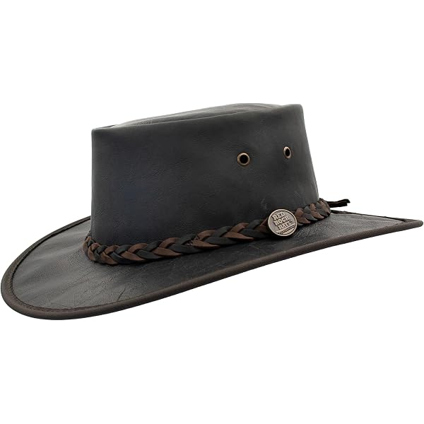 Barmah Hats Sundowner Kangaroo Leather Hat 1019BL / 1019BR  display picture 2