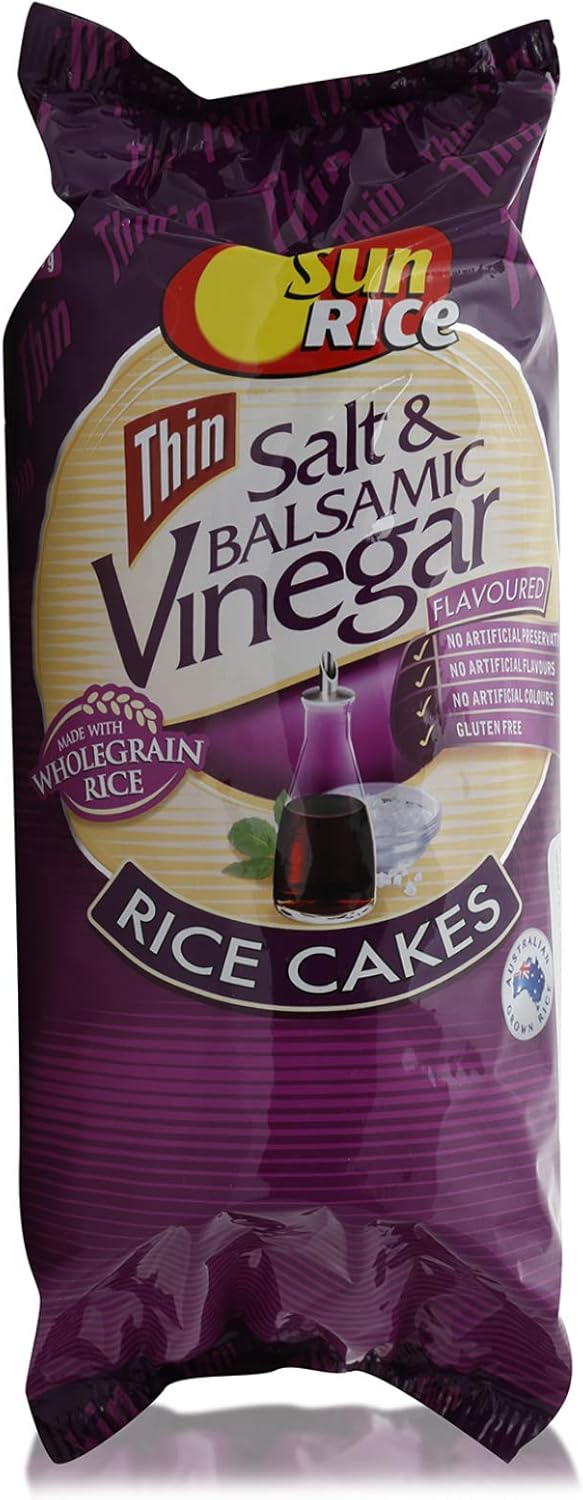 Sunrice Salt & Balsamic Vinegar Rice Cake 195 gm Buy Online at Best