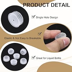 PATIKIL Bottle Adapter 0.75"/19mm, 25 Pcs Press in