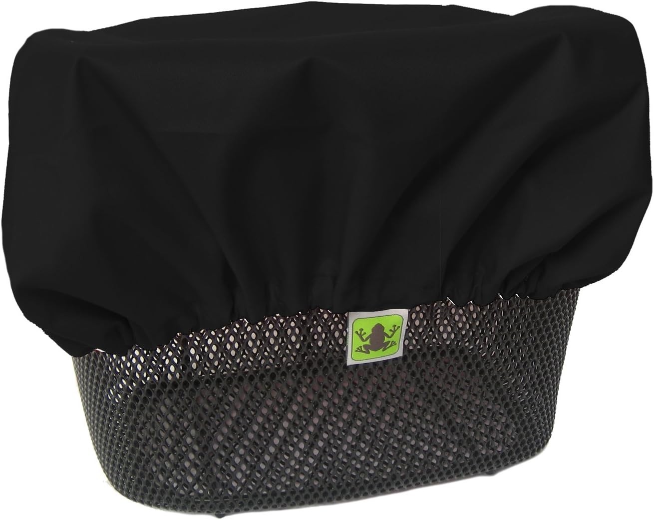 MadeForRain Rain Cover for Front and Rear Bike Basket - CityTurtle - Jet Black