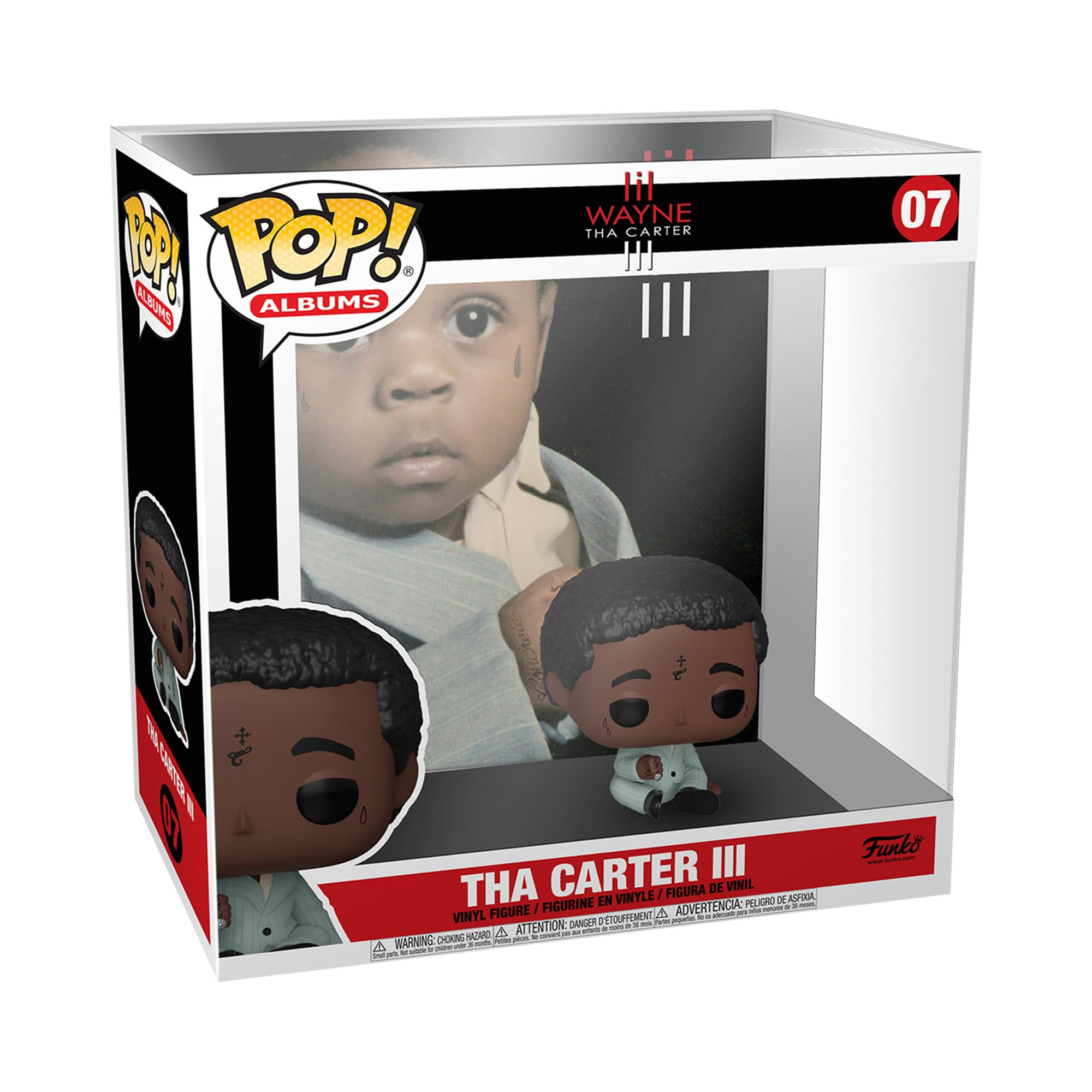 Funko Pop! Albums: Lil Wayne-Tha Carter III - Music - Collectable Vinyl Figure - Gift Idea - Official Merchandise - Toys for Kids & Adults - Music Fans - Model Figure for Collectors and Display