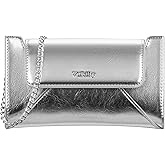 Vulkitty Envelope Clutch Purse for Women, Evening Handbag With Detachable Chain Strap for Dating Wedding Party Prom