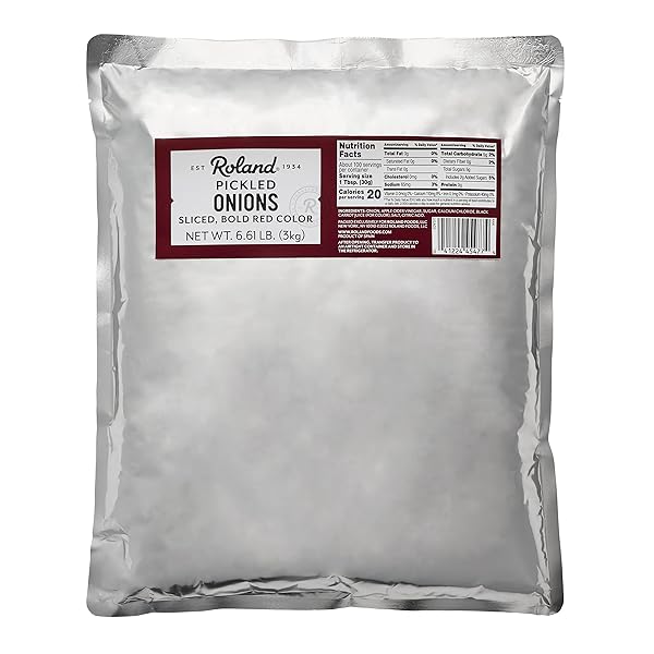 ROLAND FOODS PICKLED ONIONS, SPECIALTY IMPORTED FOOD, 6.61...
