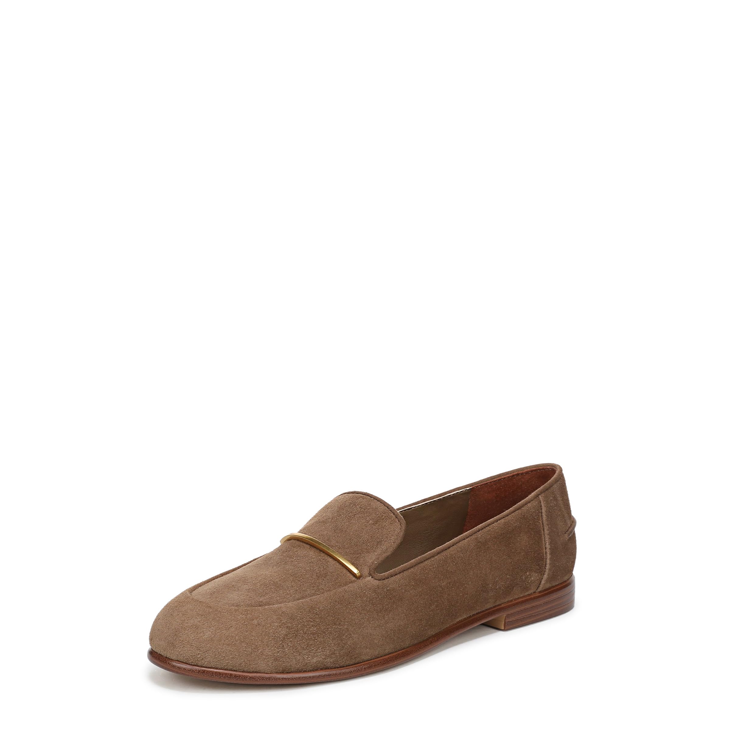Franco Sarto Women’s Mirabelle Loafer Dark Taupe Suede 9.5 M