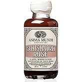 Anima Mundi Apothecary Schisandra Rose Elixir - Liquid Schisandra Berry Adaptogen Supplement with Wildcrafted Rose Petals for Liver and Kidney Support - Anima Mundi Beauty Supplements (4oz / 120ml)