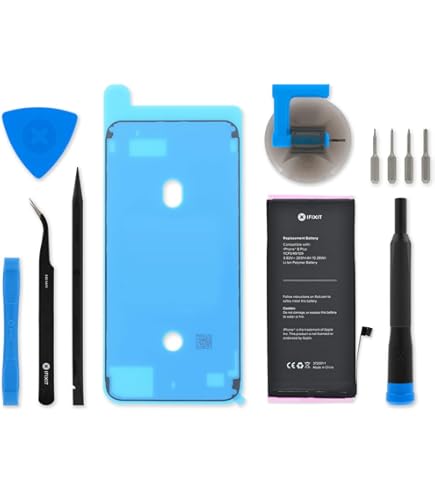 Amazon.com: Battery Compatible with iPhone 8 - Fix Kit : Cell