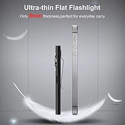 klarus E5 Pocket Flashlight, Rechargeable EDC