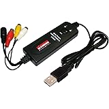 Diamond VC500 USB 2.0 One Touch VHS to DVD Video Capture Device with Easy to use Software, Convert, Edit and Save to Digital Files For Win7, Win8 and Win10