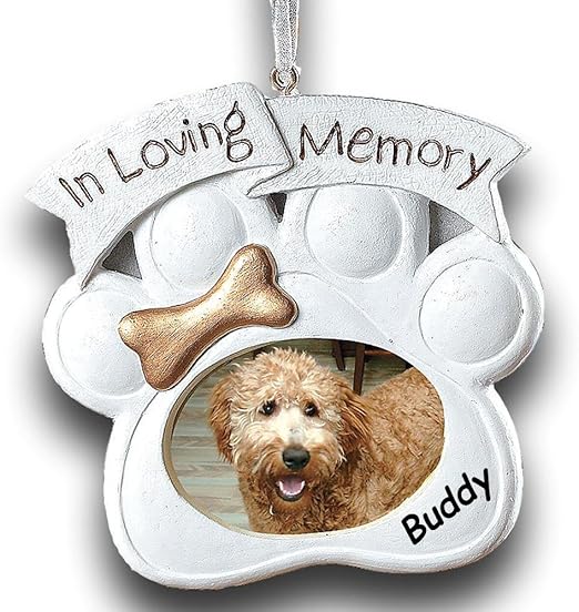 pet memorial ornament dog