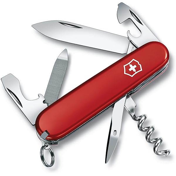 Amazon.com: Victorinox Swiss Army Hiker, Red,One Size, 91mm