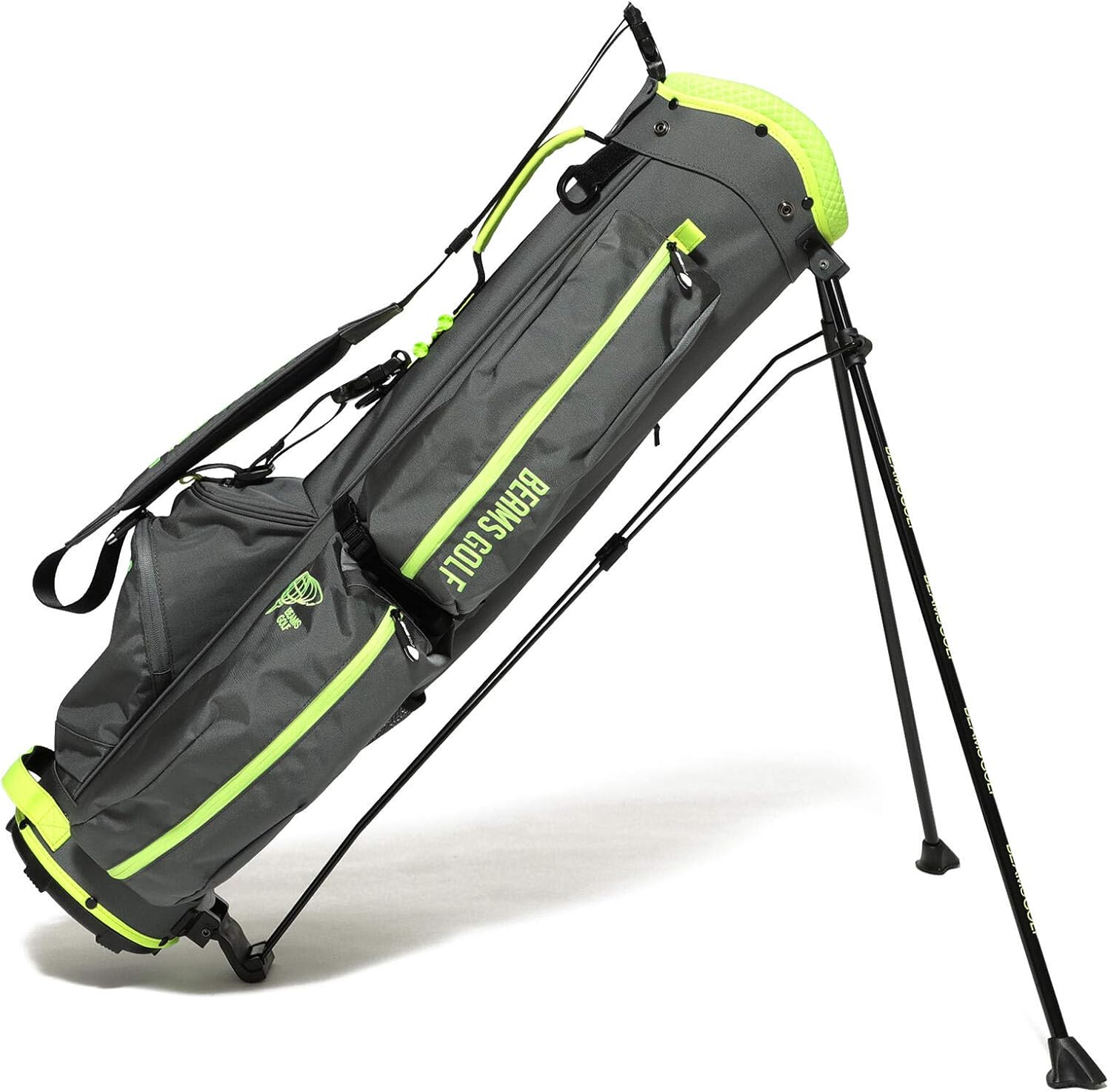 Amazon.co.jp： (ビームスゴルフ)BEAMS GOLF/バッグ キャディバッグ オリジナル サンデーバッグ メンズ GREY