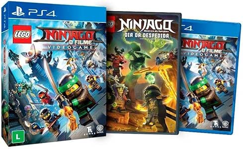 Jogo Lego Ninjago o Filme Video game: Edição Limitada - PS4: Amazon.com ...