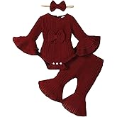 SUNNY PIGGY Baby Girl Clothes Infant Newborn Outfits Romper 0-18 Month Toddler Girls’ Clothing Pant Set