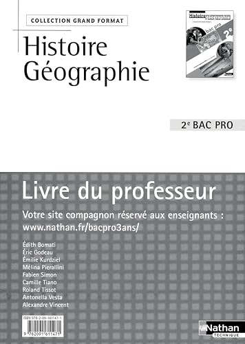 Download Histoire-Géographie 2e Bac Pro PDF