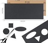 Tomoyuki 45 Sheet Sandpaper 120-7000 Grit Wet Dry Wood Metal Auto Polish 9x3.6in view 3