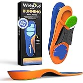 Welnove Running Insoles for Men & Women: Sports Insoles with Enhanced Shock Absorption for Basketball, Pickleball - Lightweight Design Boosts Performance for Athletes - Insoles for Standing All Day