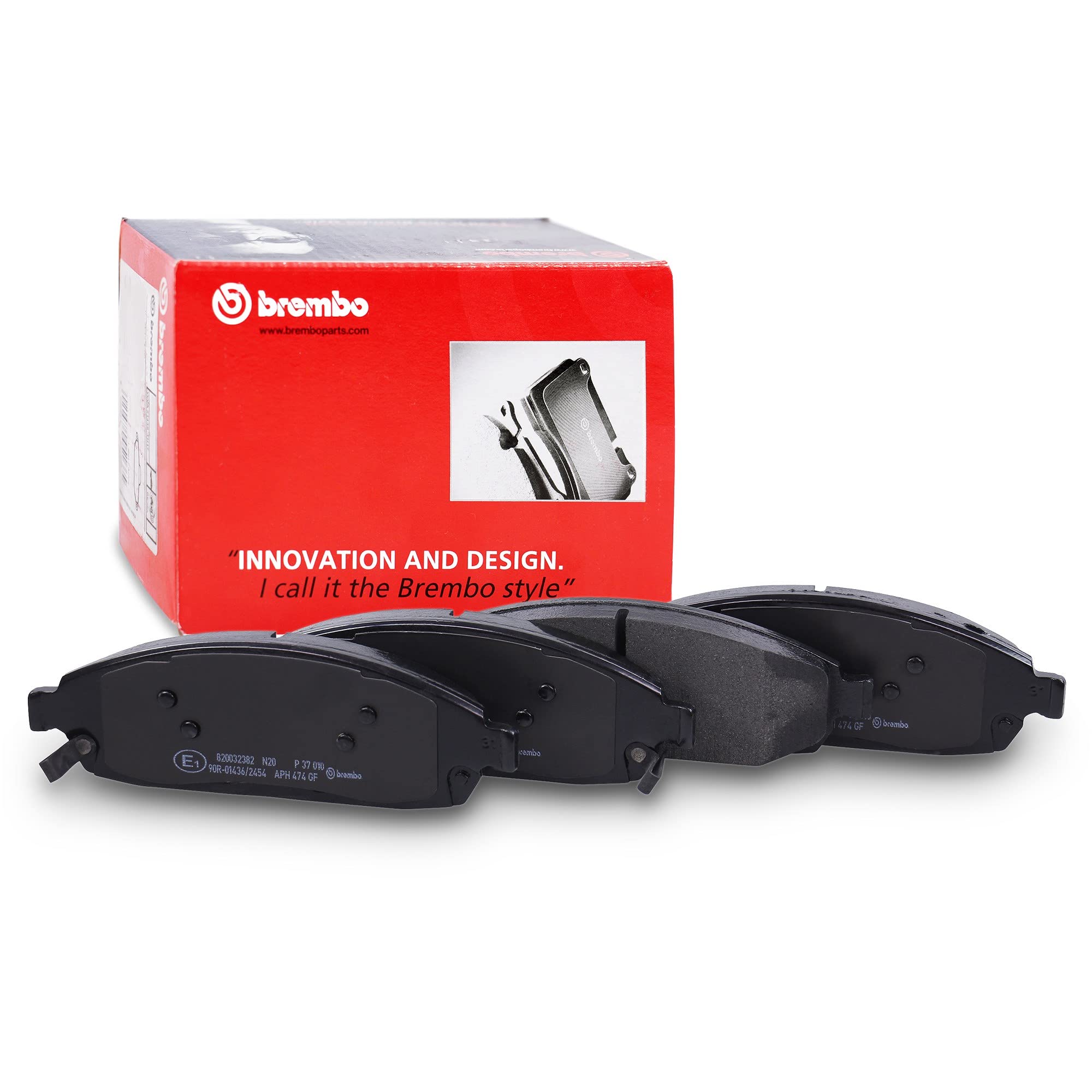 Brembo P37010 Front Disc Brake Pad - Set of 4