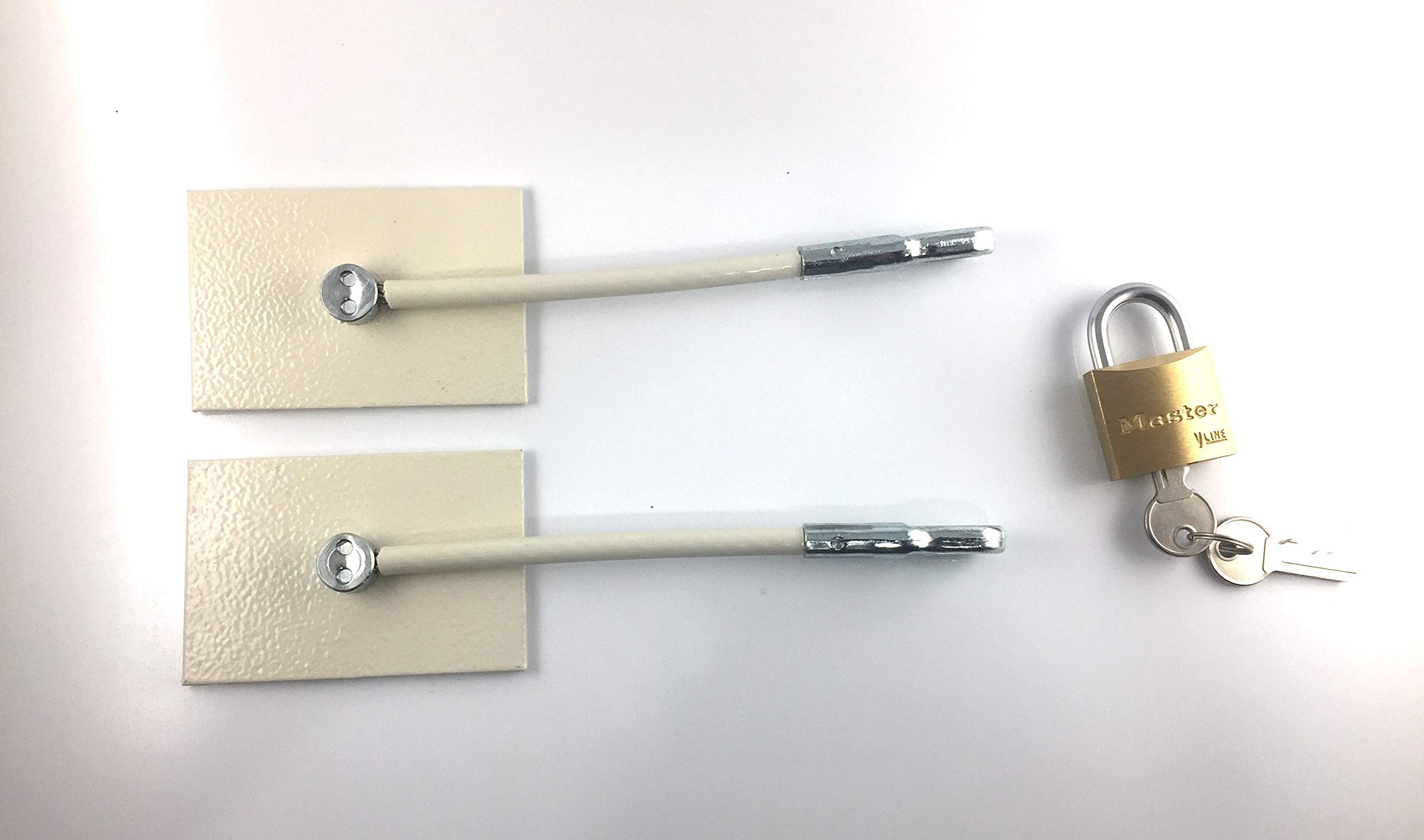 Ivory Refrigerator Door Lock (Off White)