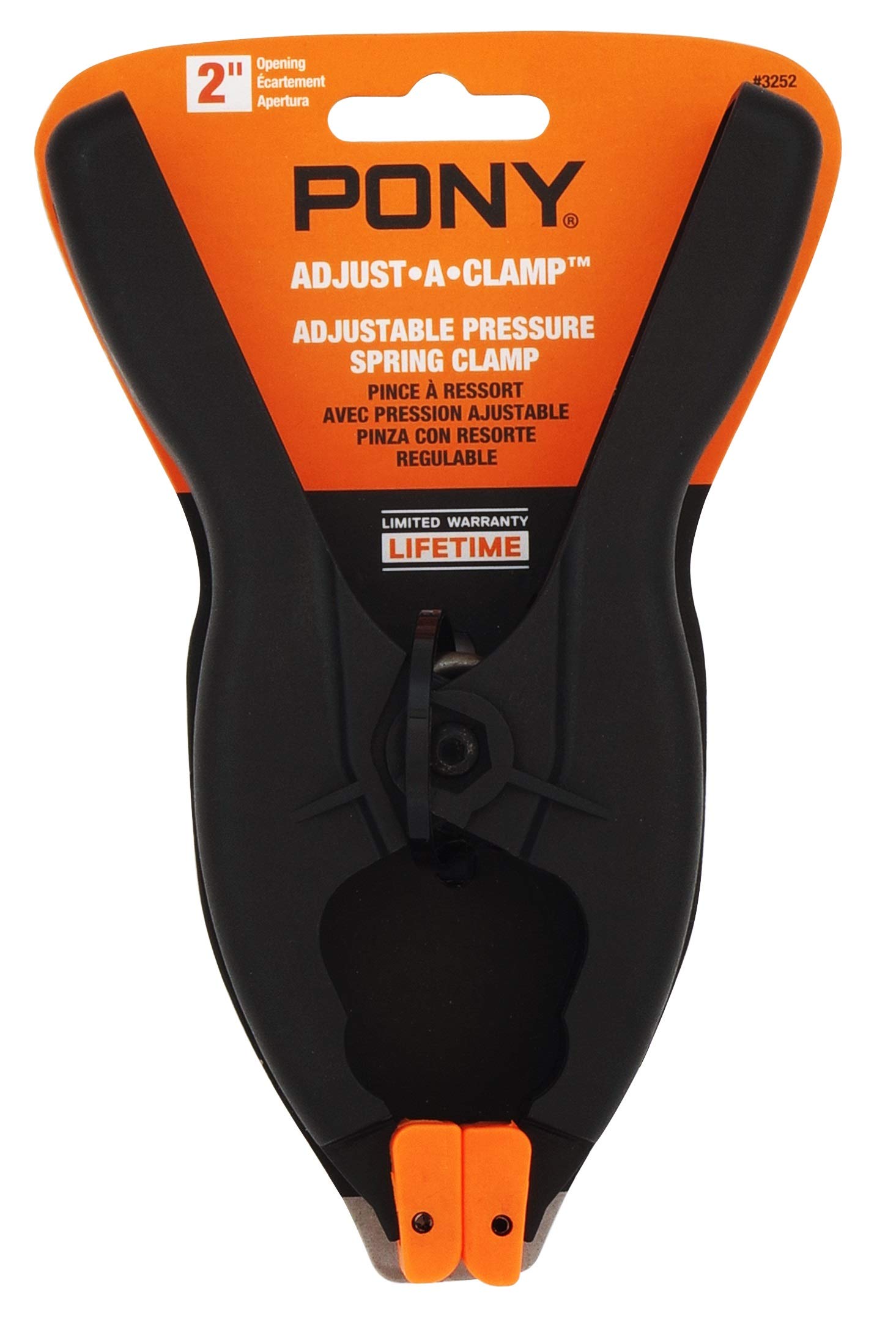 Pony POJ3252 2" Adjustable Tension Spring Clamps